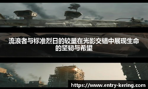 流浪者与标准烈日的较量在光影交错中展现生命的坚韧与希望